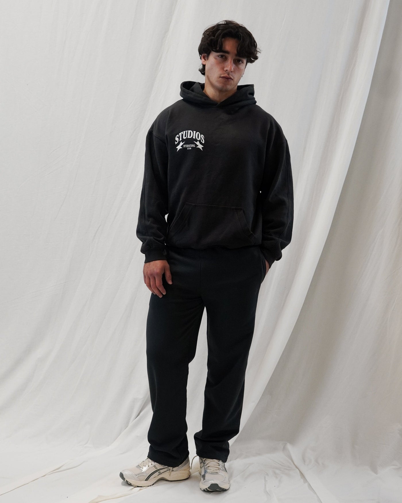 90’s CLASSIC TRACK PANTS - PHANTOM BLACK