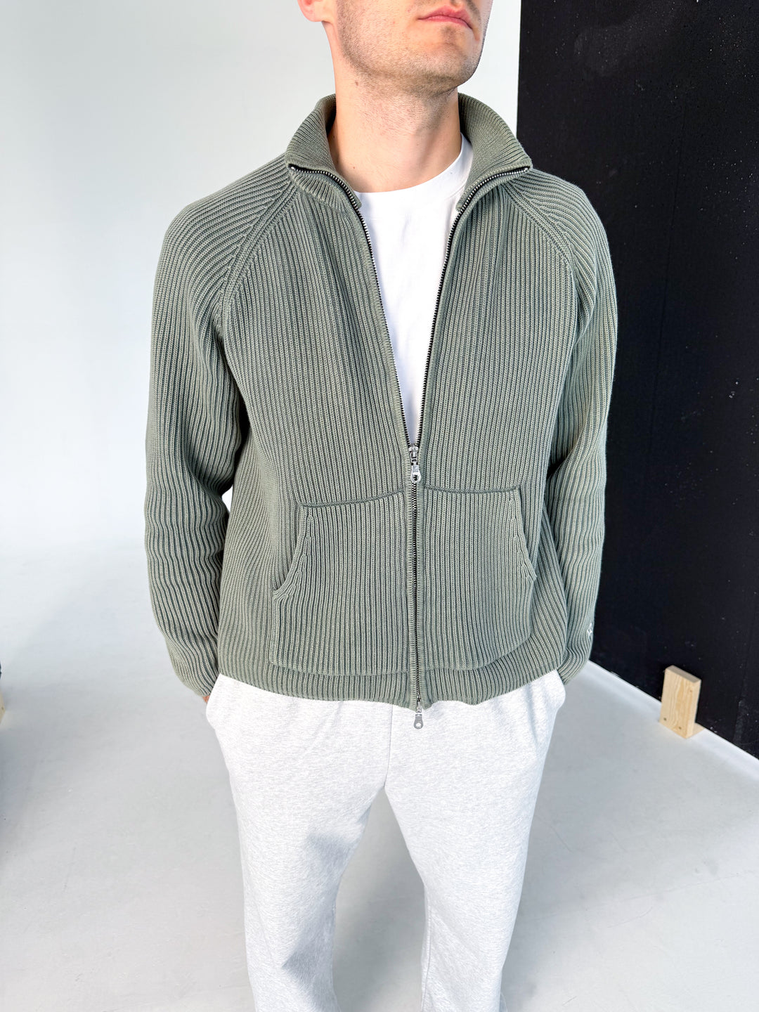 THE ENZYME KNIT: MUTED GREEN – XANDER STUDIOS
