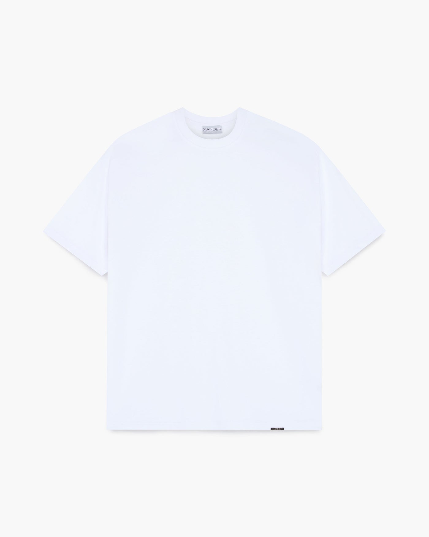 CLASSIC WHITE T-SHIRT WITH XANDER HARDWARE