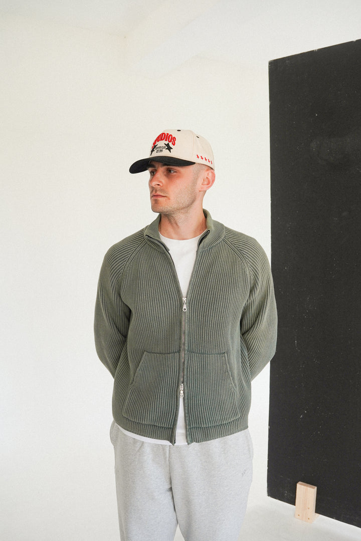 THE ENZYME KNIT: MUTED GREEN – XANDER STUDIOS
